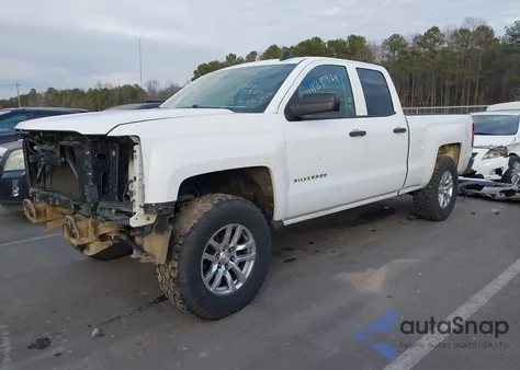 2015 Chevrolet Silverado 1500 Ls из США, поврежденный, VIN 1GCRCPEH3FZ264064
